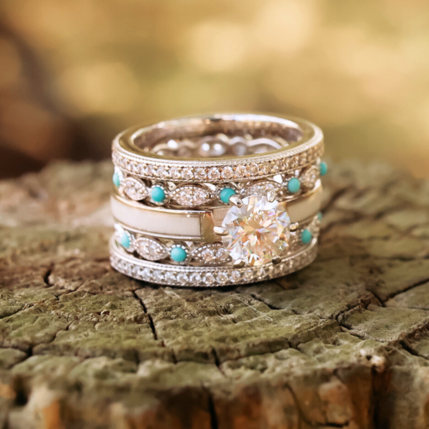 The Cape Elizabeth Wedding Set