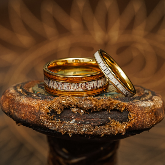 Crater Lake & Gold Kenai Couples Set