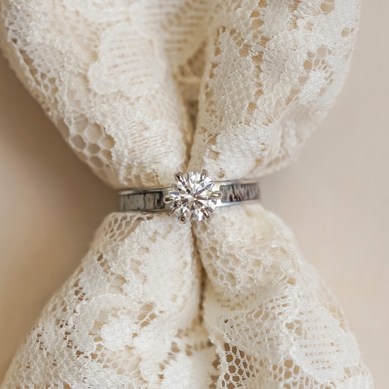 Diamond Antler Engagement Ring Grand Cascade