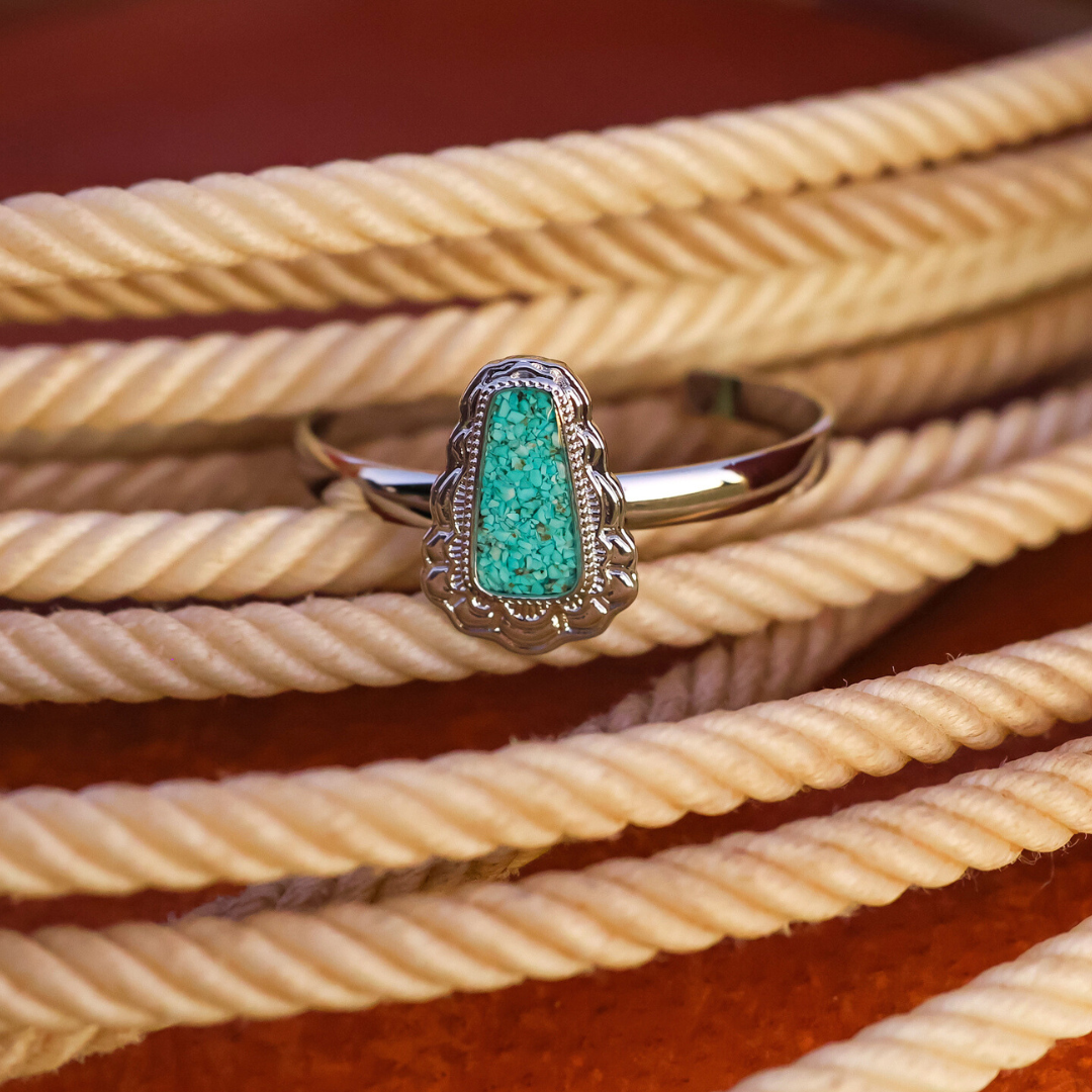 Faye Cuff Bracelet | Handcrafted Turquoise Jewelry – AntlerRings.com