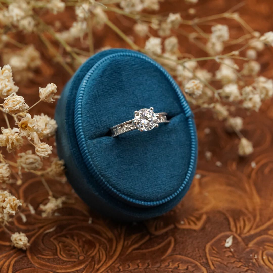 LUX Addison | Western Moissanite Engagement Ring – AntlerRings.com