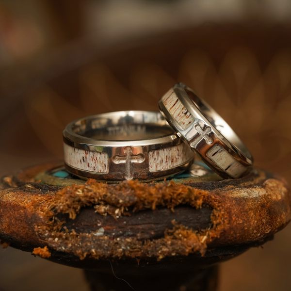 The Revival Couples Set – AntlerRings.com