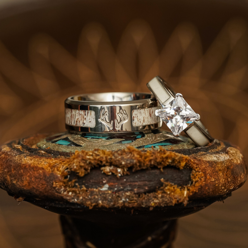 Silver Stag Grand Ladybird Couples Set