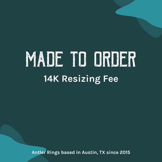 Made to Order 14K Resizing Fee