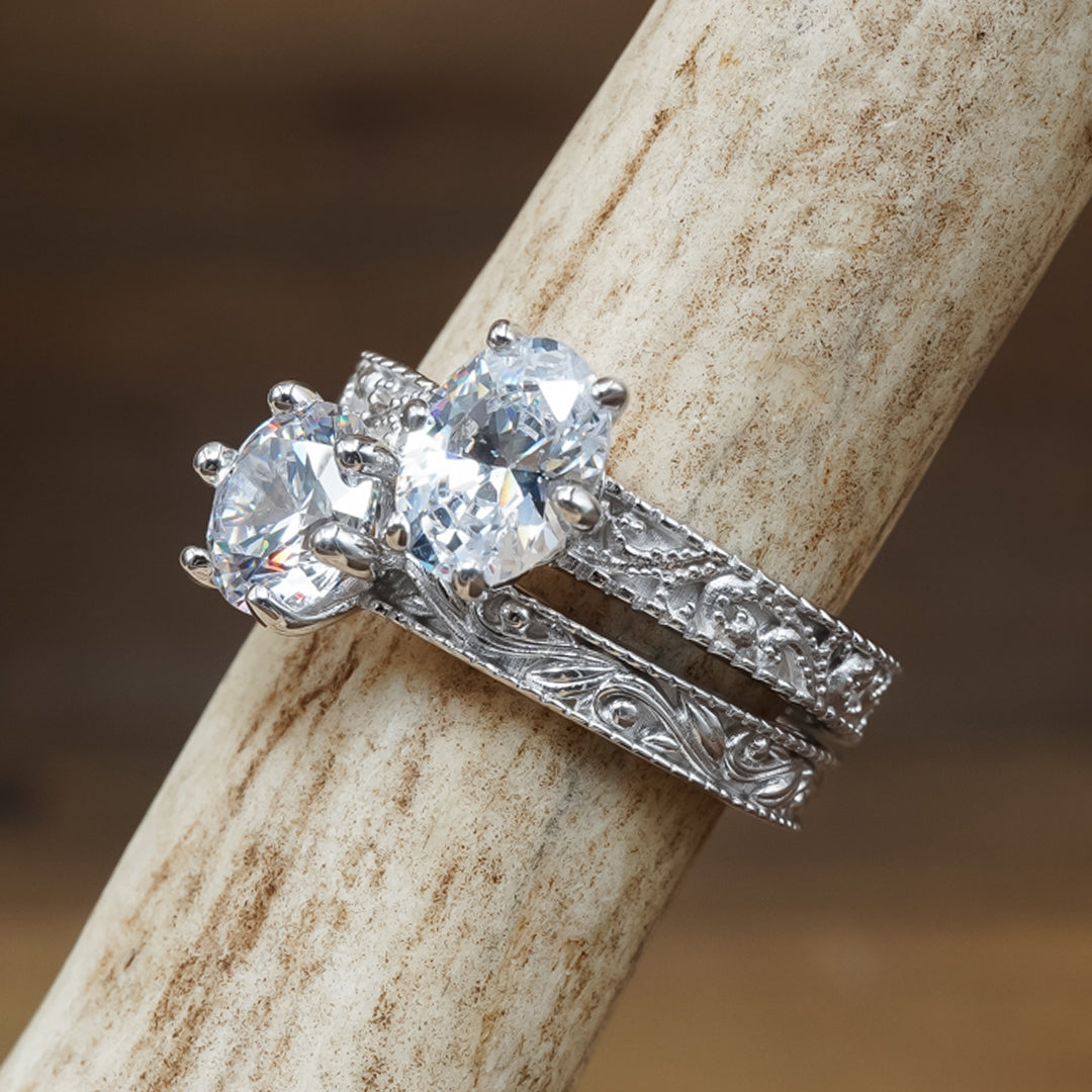 Engagement Rings Cheao The Lamesa | Classy Western Style Oval Cut Engagement Ring ...