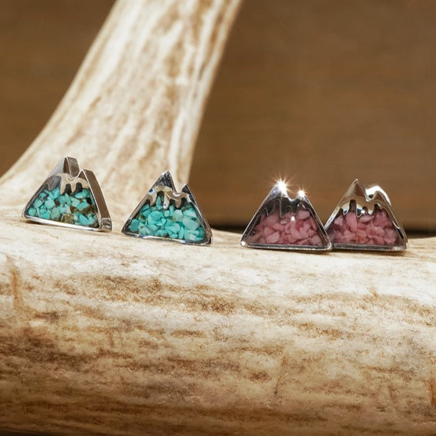 Dusty rose earrings store