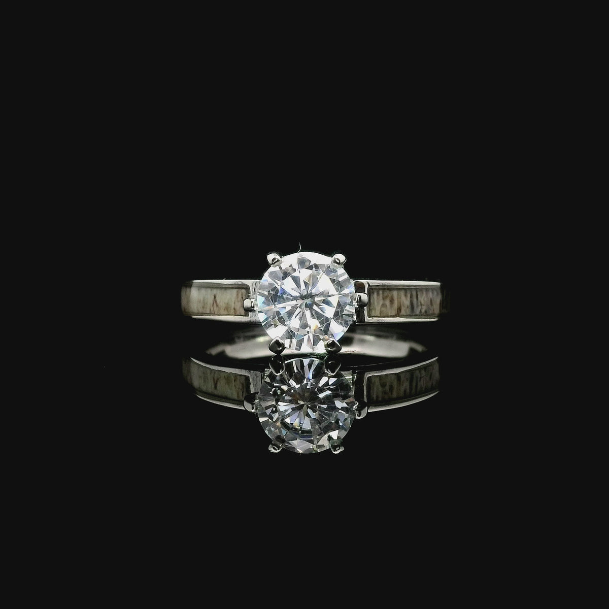 Antler Engagement Ring – The Grand Cascade – AntlerRings.com