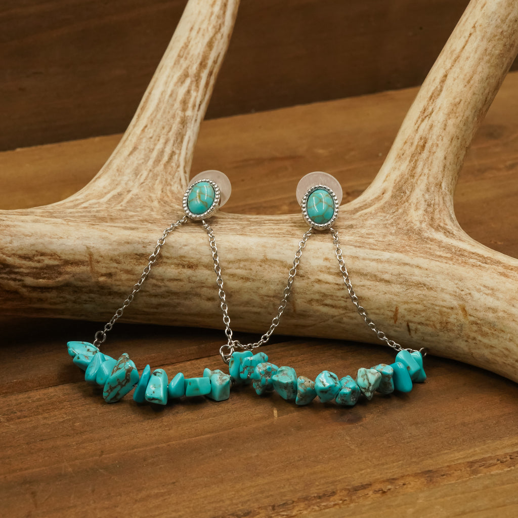 The Turquoise Stack Earrings