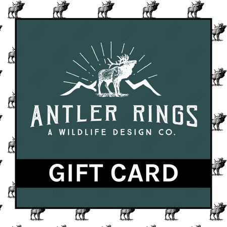 Two's Company Set of 4 Antler Drink Stirrers on Gift Card