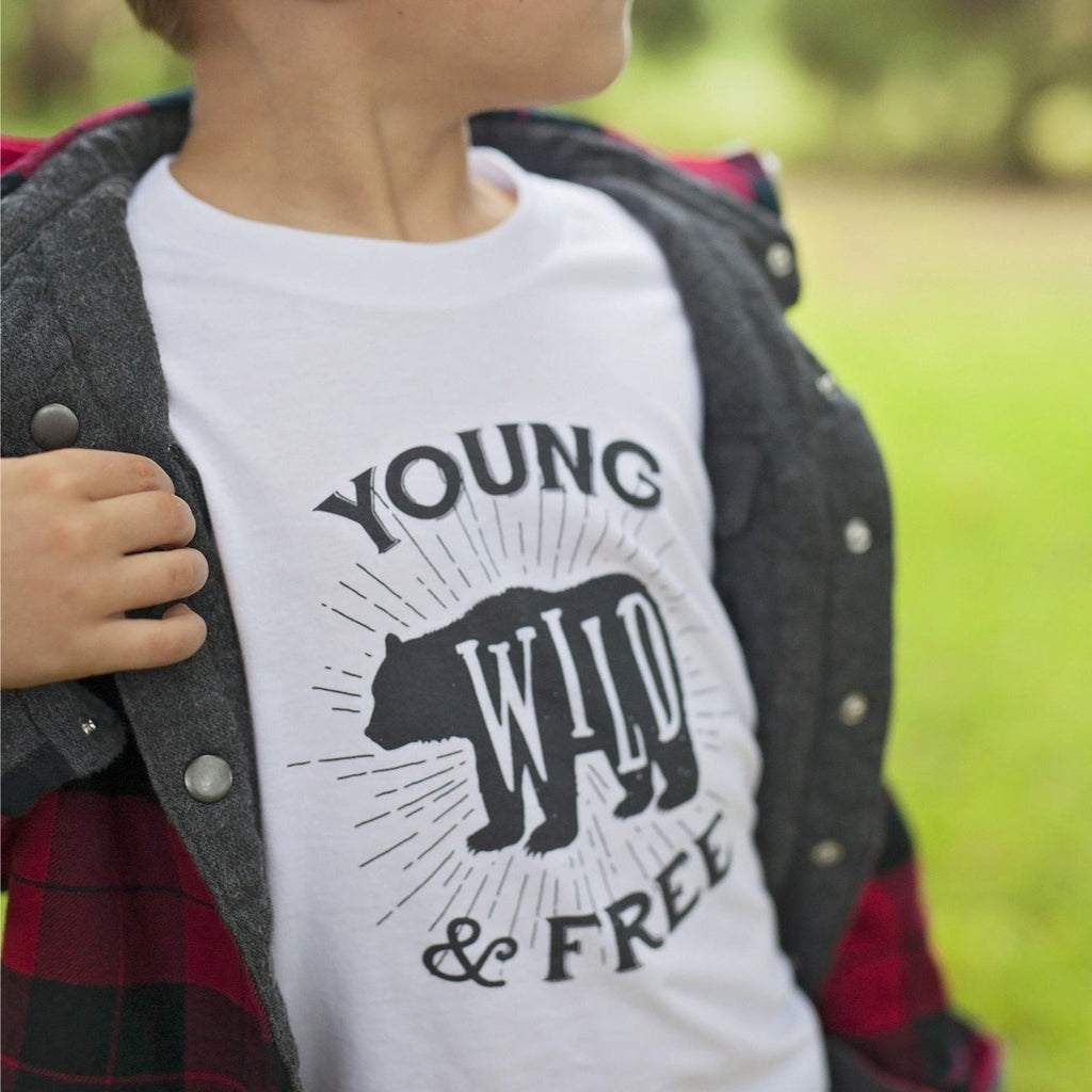 Young, Wild & Free - Youth & Baby Shirt