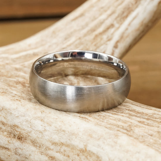Stainless Steel Wedding Band Activity Band - Main Image