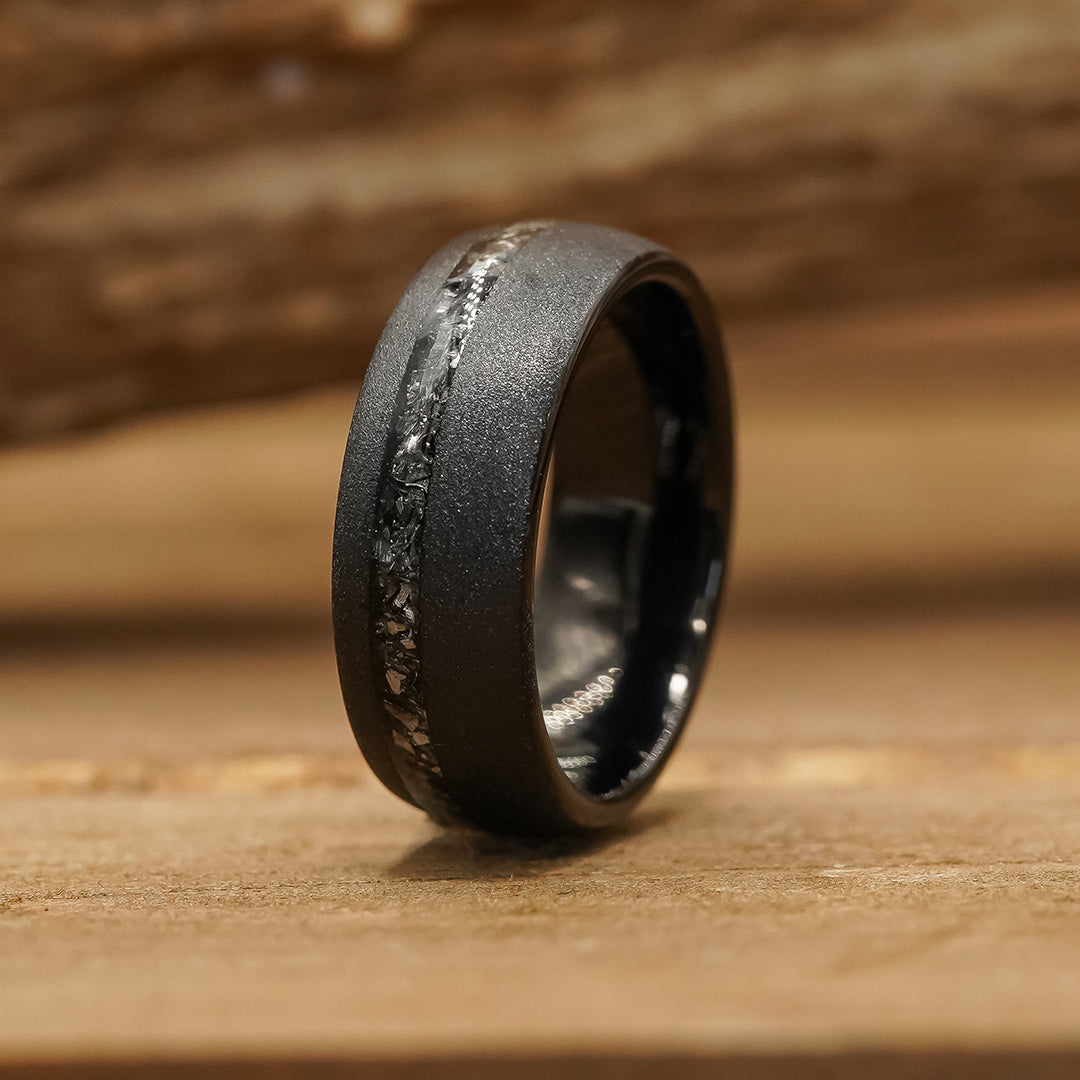 Mens Tungsten Wedding Band, Tungsten Ring Brushed Silver, Mens Wedding Band  Black 6mm Wide, Promise Ring, Rings for Men, Rings for Women - Etsy