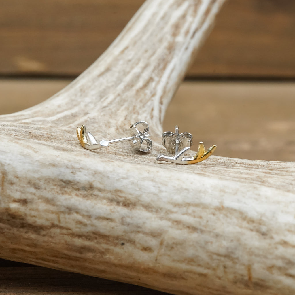 Antler Stud Earrings