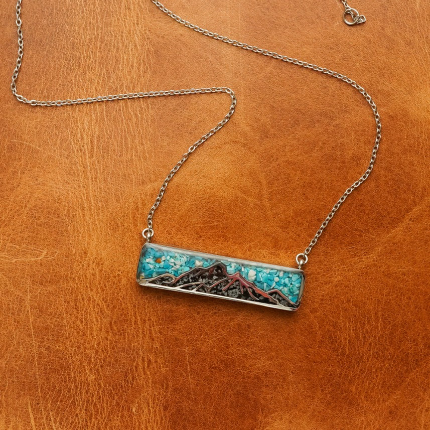 Mountain Range Necklace — The Watchmaker's Daughter