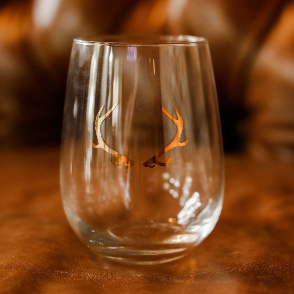 Antler Wine Glass