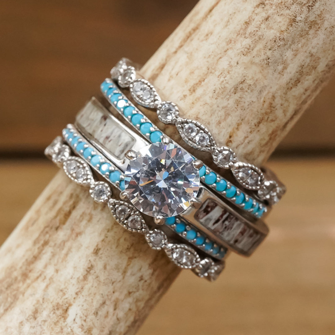 KISS WIFE 36Pcs Ring Set, Knuckle Rings for Women Girls, Vintage Silver  Aesthetic Rings, Turquoise Ring, Crystal Rings, Boho Retro Stone Stackable  Ring Sets, Western Jewelry, Gift for Her, Metal, resin :