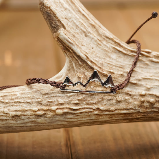 Adjustable Mountain Bracelet