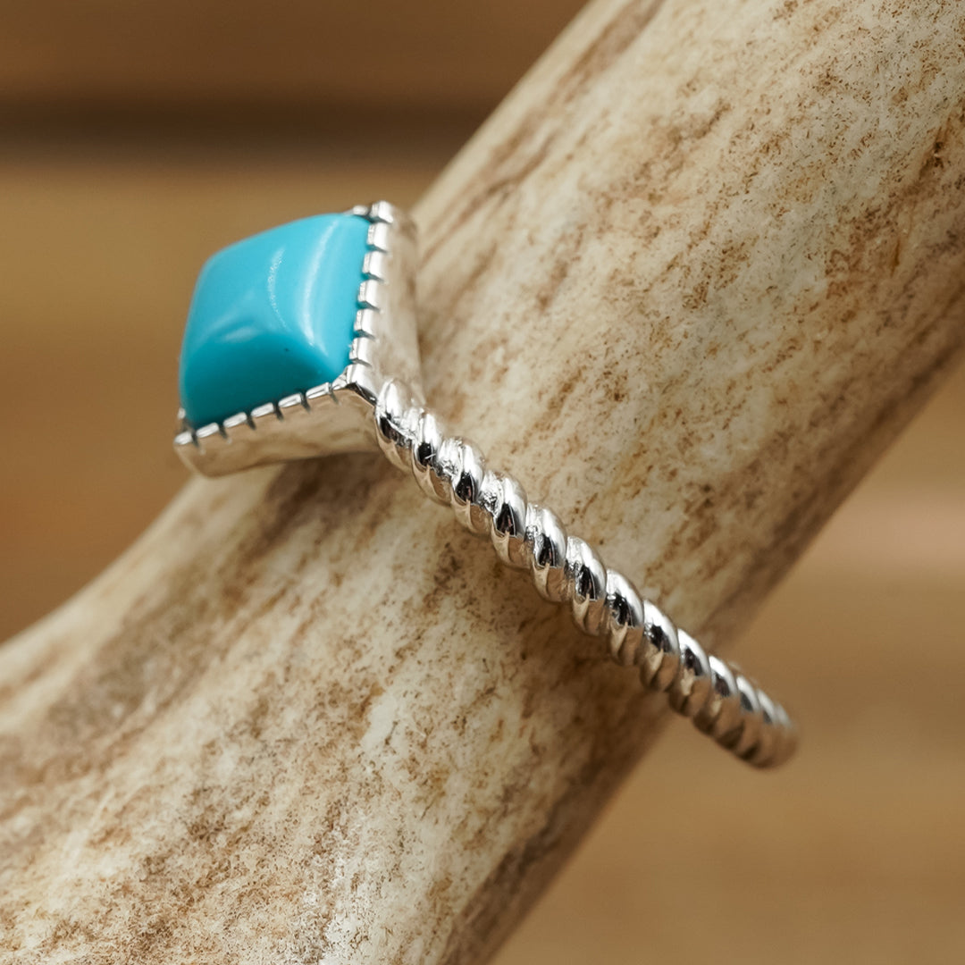 Turquoise Gemstone Ring - Jewelry Turquoise Gemstone Ring - Jewelry