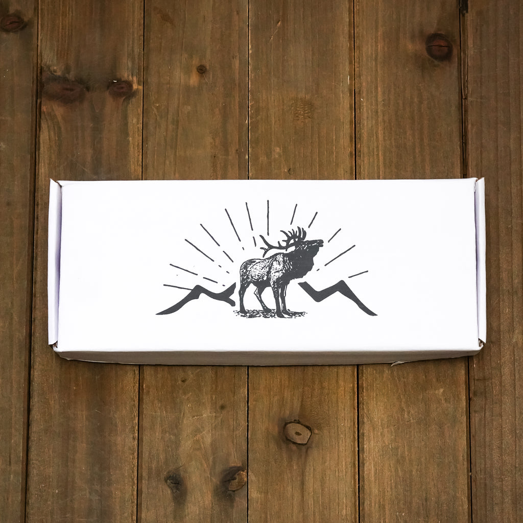 Serrated Stag Steak Knife Set