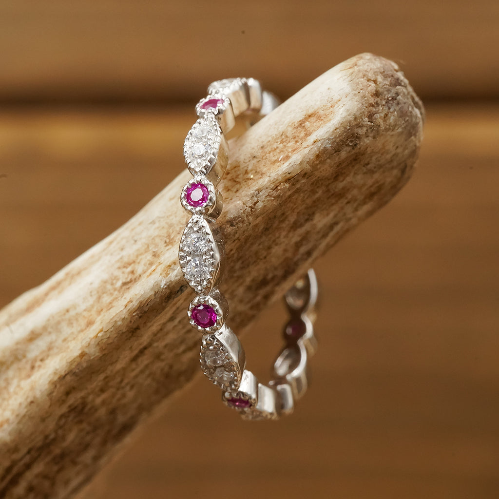 The Ladybird & Pink Vintage Stacker Set